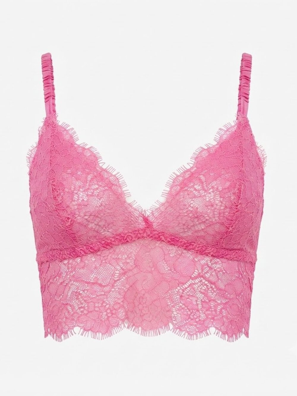 New Victoria's Secret Lace Pink Detail Bralette in size XS